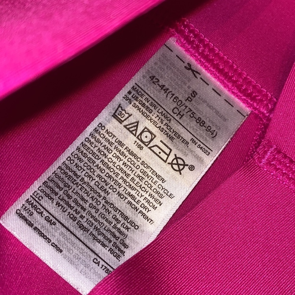 GapFit Gap Sculpt Revolution pink yoga pants Small - Picture 9 of 11
